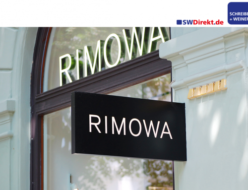 SCHREIBER + WEINERT ∞ RIMOWA – Exzellenz trifft auf Effizienz