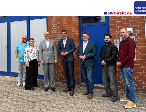 Stellvertretender Oberbürgermeister Hannovers, Axel von der Ohe, besucht SCHREIBER + WEINERT